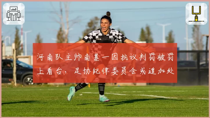 河南队主帅南基一因抗议判罚被罚上看台，足协纪律委员会或追加处罚